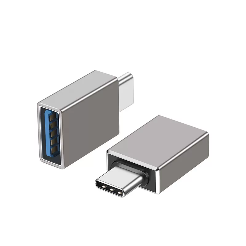 INF Adapter USB-C til USB 3.2 Lysegrå