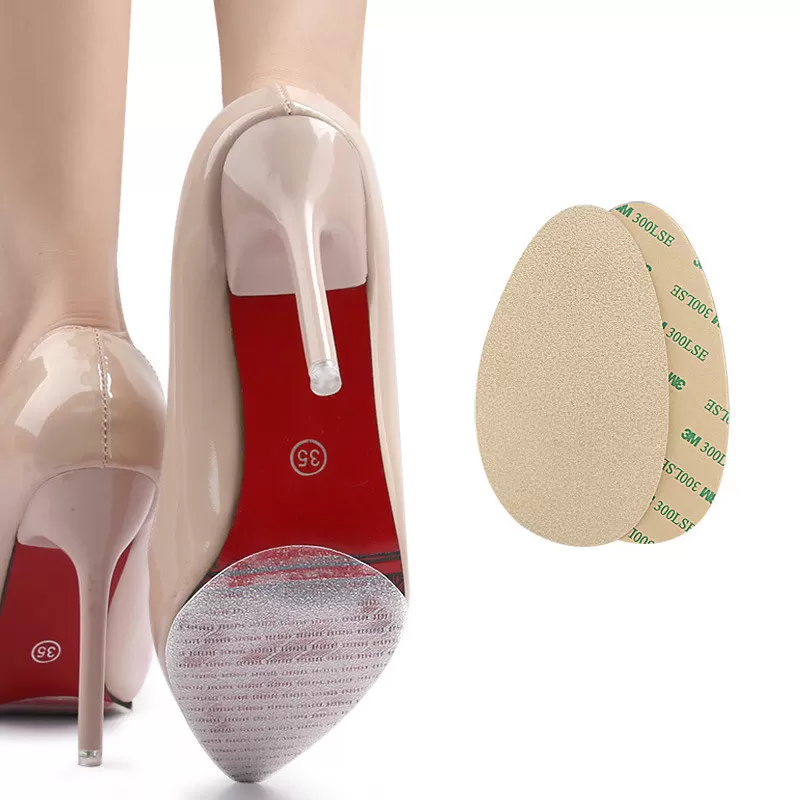 INF Skridsikre skopuder Klæbende skosålbeskyttere Oval