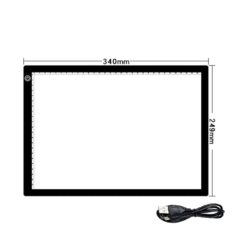 INF Tracing Light Pad, A4 Tracing LED Copy Board Light Box