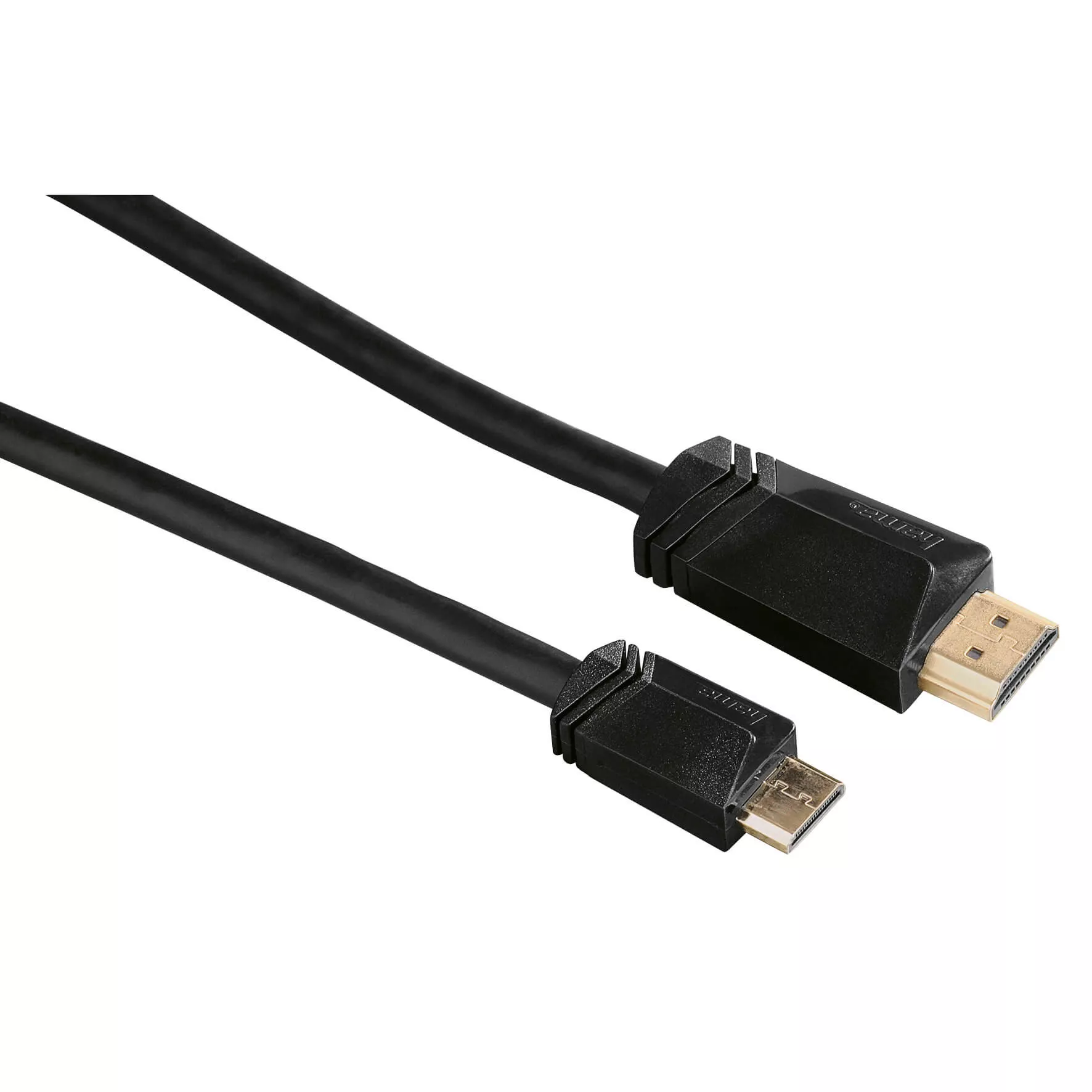 HAMA HDMI-kabel Ethernet HDMI A-HDMI Mini C Sort 1,5m