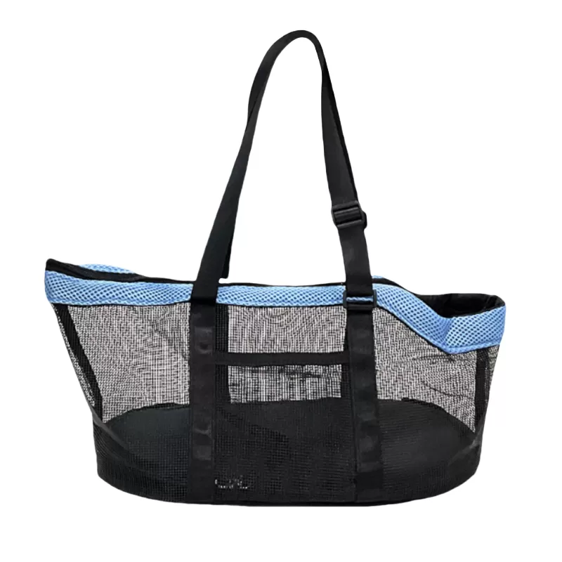 INF Kæledyrsslyngepose til små mellemstore katte og hunde, åndbar rejsetaske