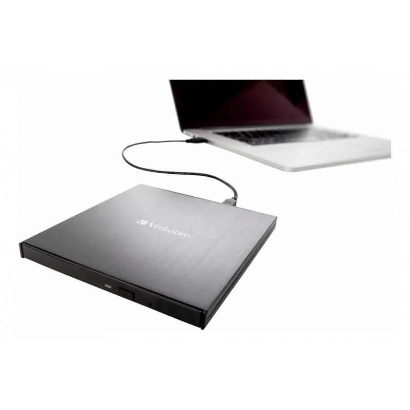 External Ultra HD 4K Slimline Bluray Writer USB 3.1, USBC