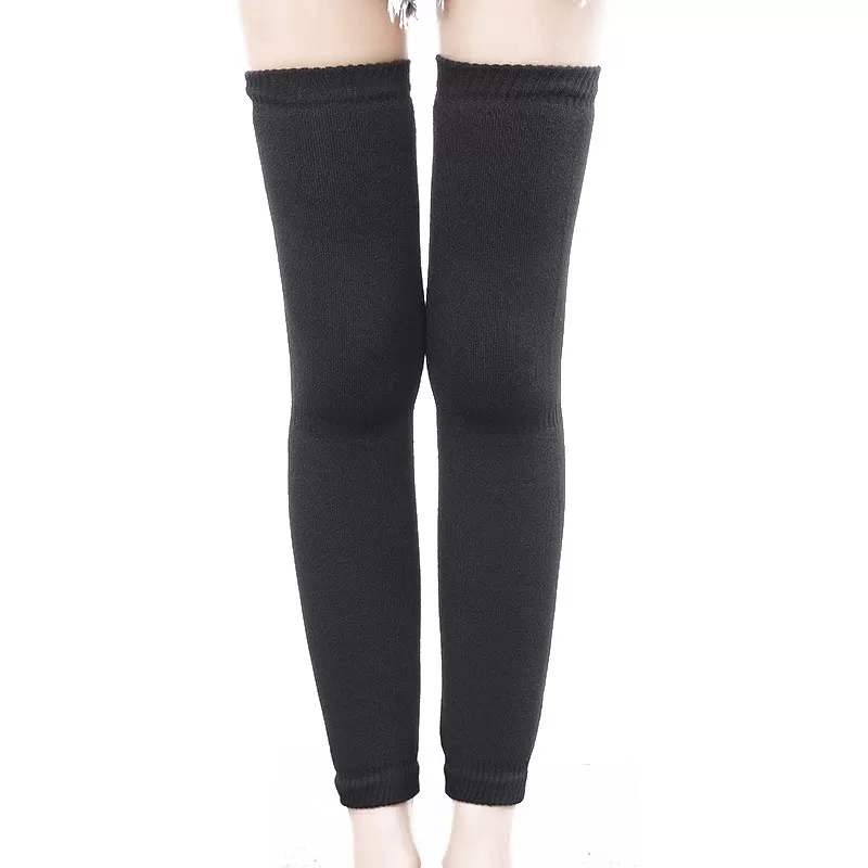 INF Termisk strikkede knævarmere - One Size Sort