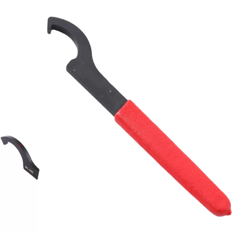 INF 55-62 mm halvmånenøgle med plastikhåndtag