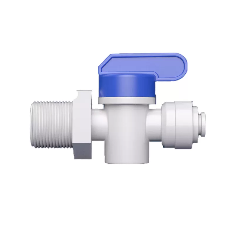 INF 10 stk Quick Connector Sæt - 1/2" hangevind til 1/4" Quick Connect kugleventil