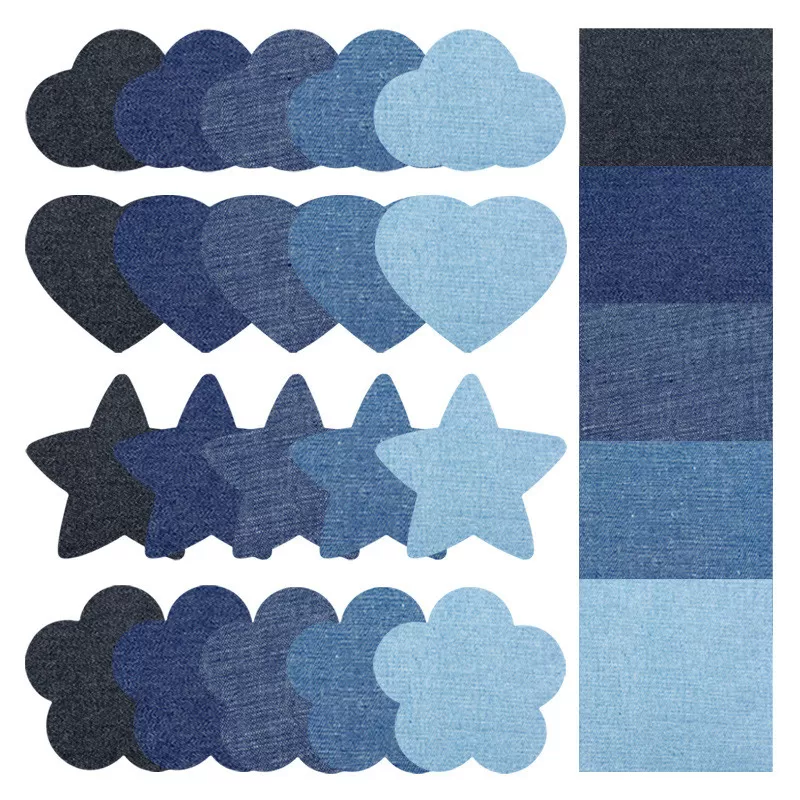 INF Jeanslapper med varmeaktivering - 25 stk.