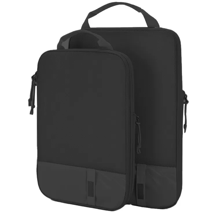 INF 2-delt pakkeklodsesæt til rejser Sort