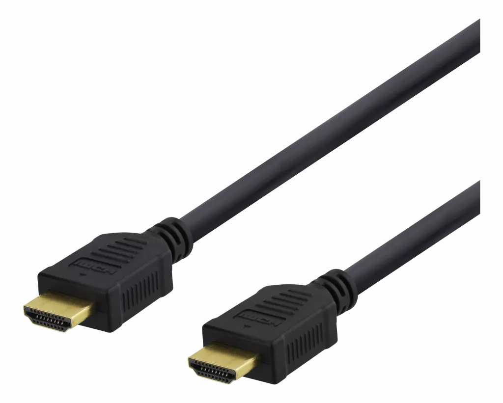 deltaco High-Speed HDMI cable, 15m, Ethernet, 4K UHD, black