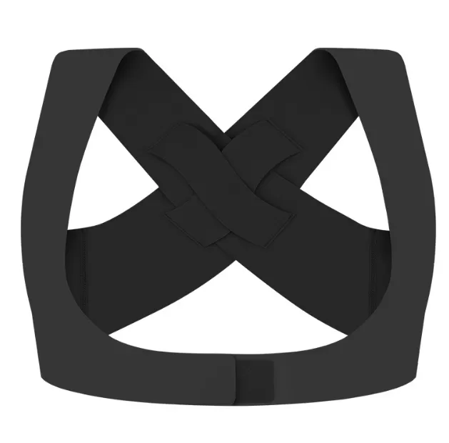 INF Posture Corrector for rygstøtte - let og åndbar Sort S