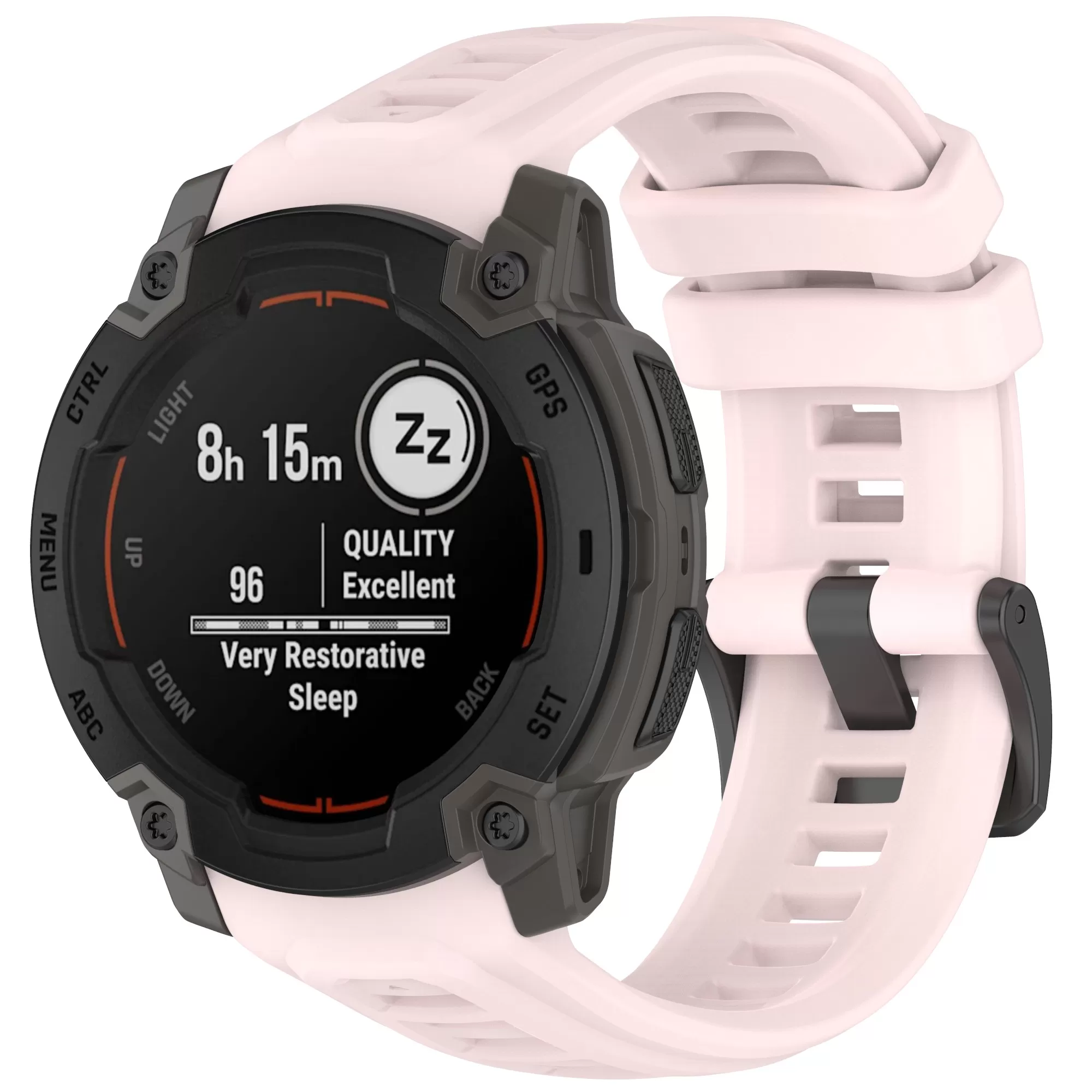 INF Garmin Instinct E (40mm) Silikone Urrem - Pink