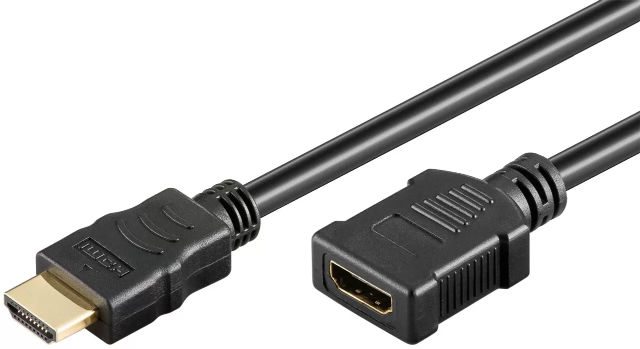 Goobay Højhastigheds HDMI -forlængerkabel med Ethernet