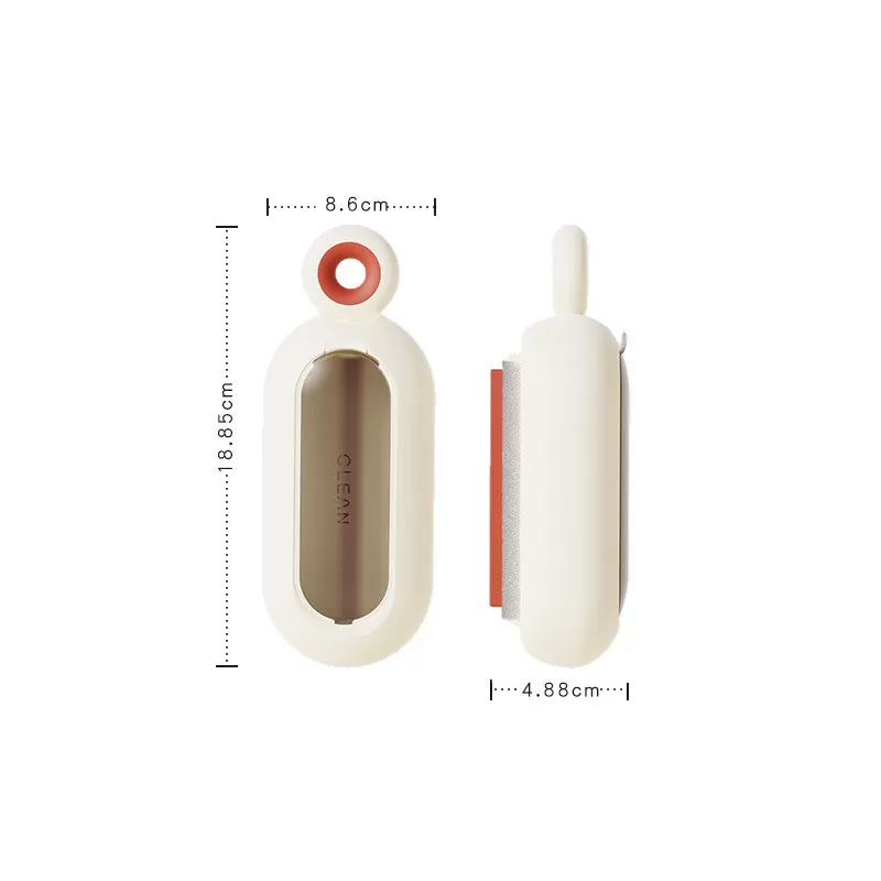 INF Statisk hårbørste - Effektiv fjernelse af kæledyrshår hvid