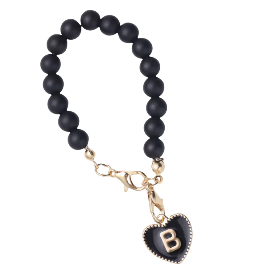 INF Stanley Kop Tilbehør Sort Krabbe Krog Kompatibelt Med Stanley Vandflaske Holder bogstav B