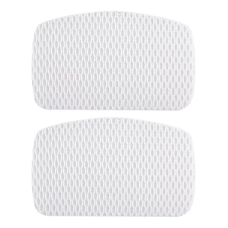 INF 127° bueformede skoreparationslapper hvid