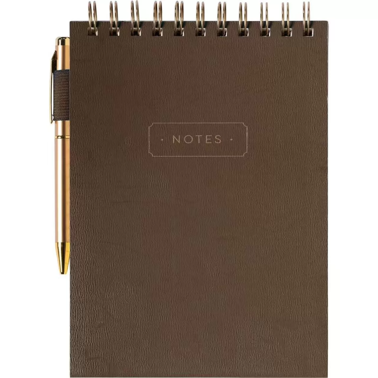 INF Hardcover A5 Spiral Notesbog med Pen, Tyk Linjeret Journal Notesbog
