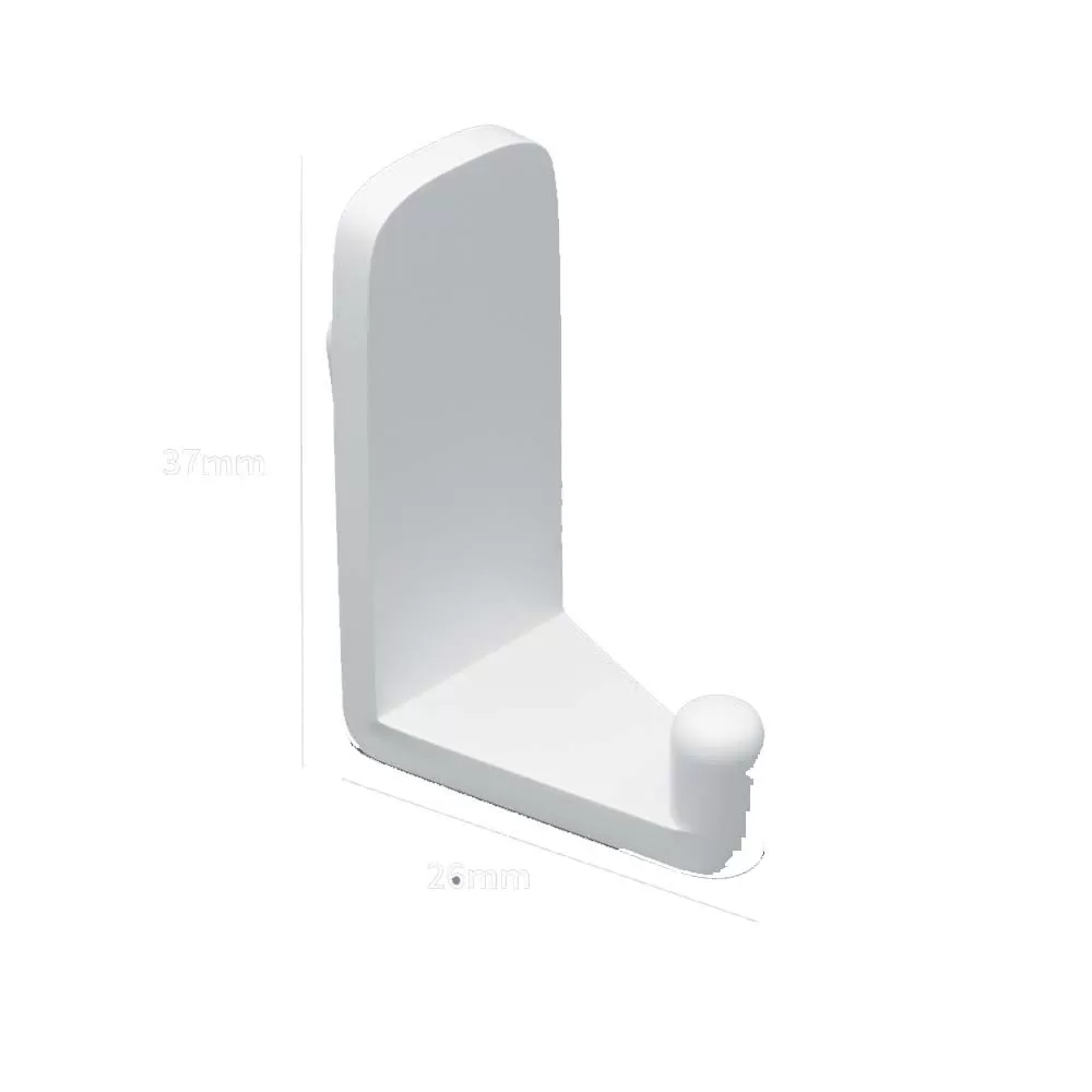 INF Mini Pegboard Krog Sæt - 5 Stk. PP Krog til Vægopbevaring hvid