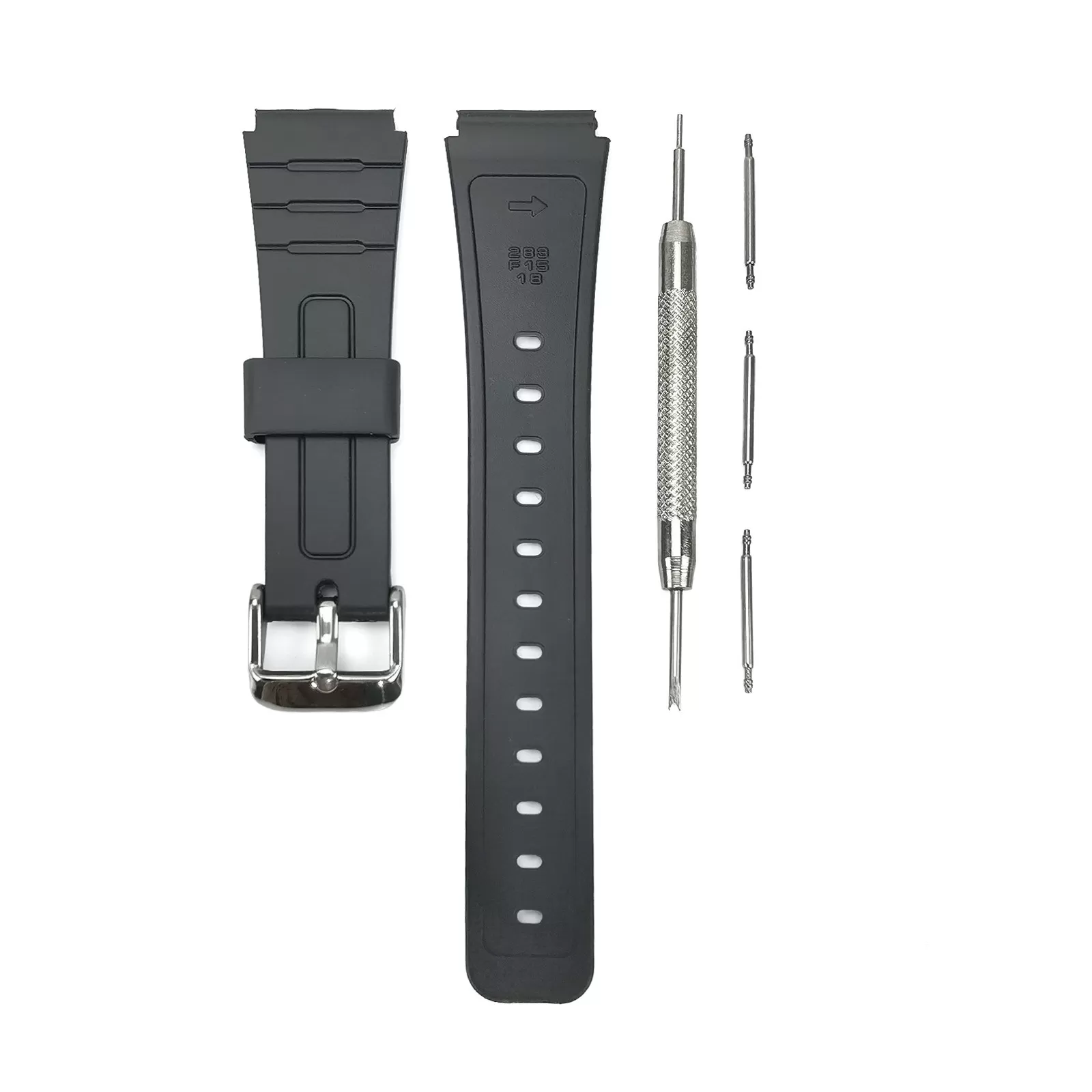 INF Urrem, 18 mm lugbredde - Sort