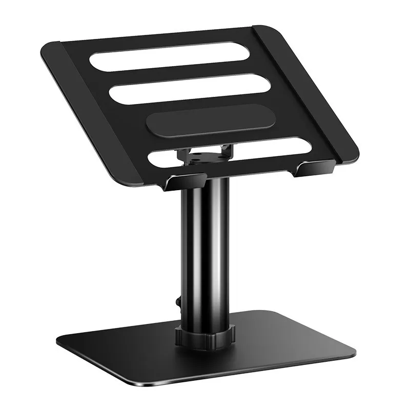 INF Ergonomisk Laptop Stand med 360° Roterende Telefonholder - Bærbar & Foldbar