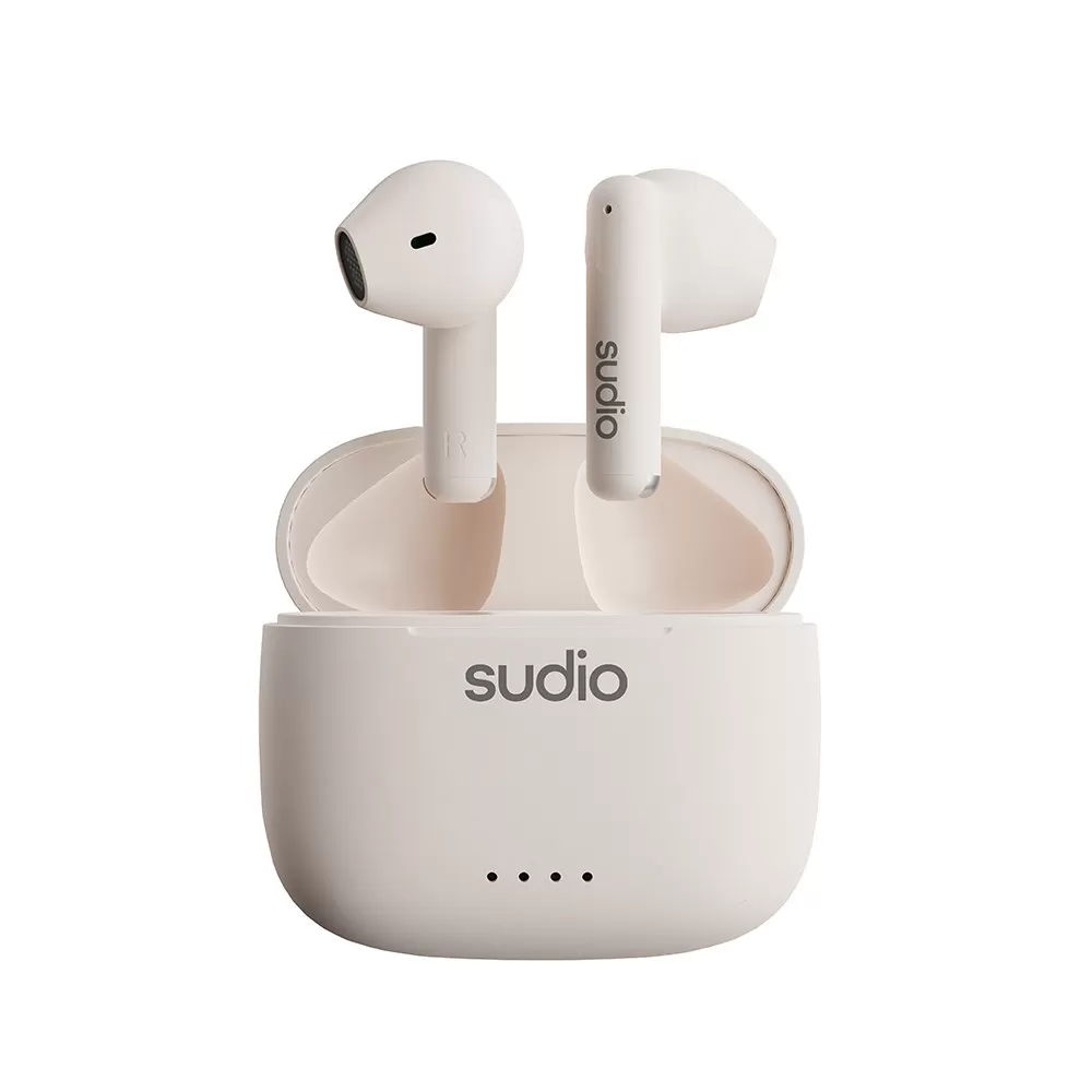 SUDIO Høretelefoner A1 In-Ear True Wireless Hvid