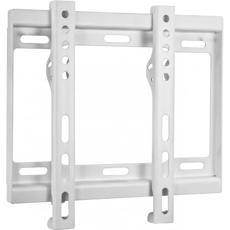 deltaco Wall mount, 23-42", 40 kg, VESA 75x75-200x200mm, white