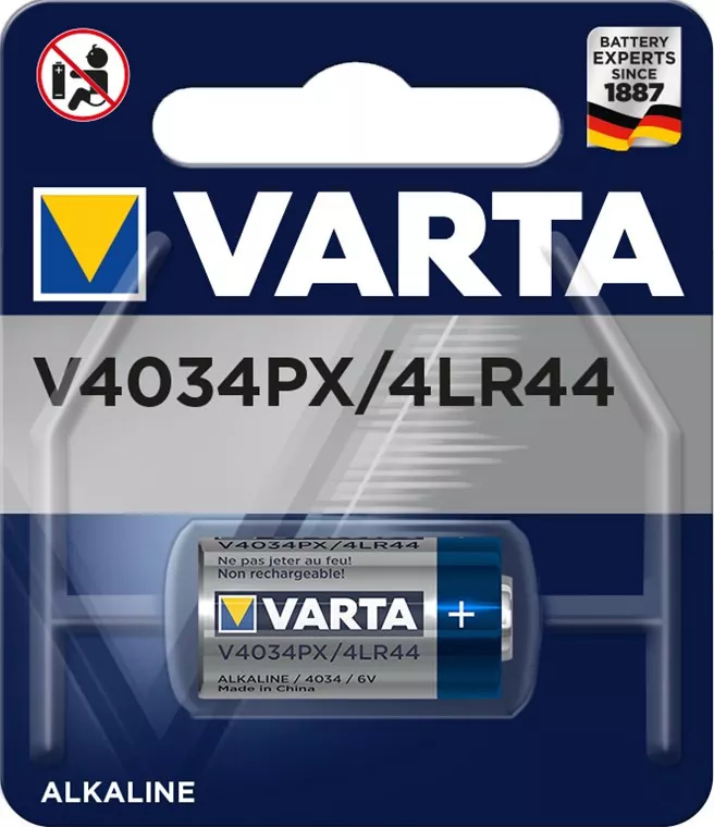 Varta 4LR44 (4034) batteri, 1 stk. i blister